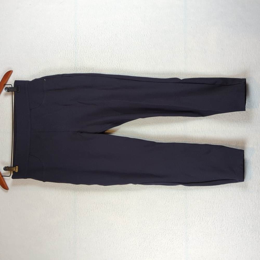 SPANX Navy Stretch High Waist Skinny Pants M